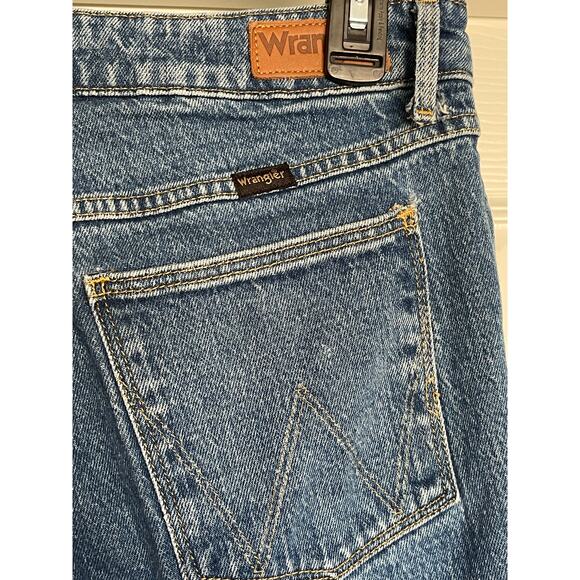 WRANGLER JEANS HIGH RISE FIERCE FLARE 10/ 30X32 VTG INSPIRED 70S WOMENS  HIPPIE - Picture 10 of 12
